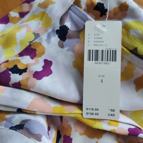 NWT Maeve Island Wide-Leg Pants anthropologie size 4 - Picture 5 of 5